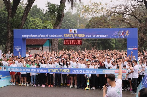 Lễ phát động toàn dân thực hiện tiết kiệm điện và Giải chạy hưởng ứng Chiến dịch Giờ Trái đất năm 2024